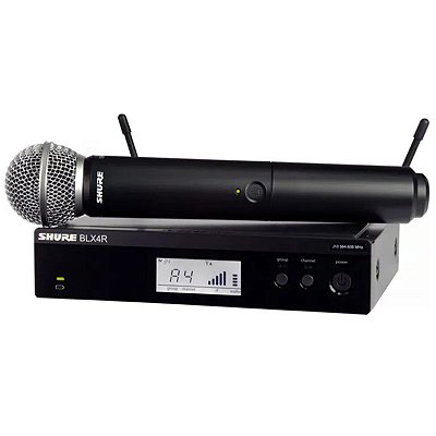 Sistema Sem Fio com Microfone de Mão BLX24R/SM58 Shure