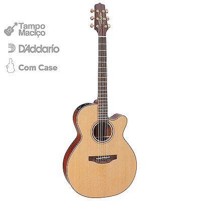 Violão Profissional Elétrico Takamine P3NC-NS + Case