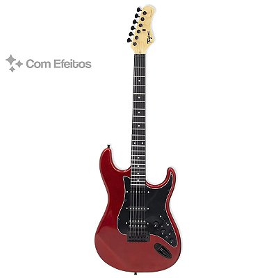 Guitarra Elétrica Stratocaster Candy Apple Tagima Sixmart Vermelha