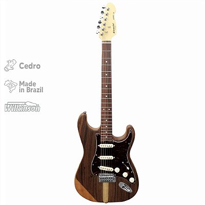 Guitarra Stratocaster Masterwood Sonic Giannini GMW83 Natural