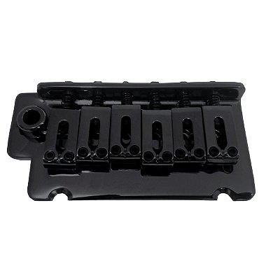 Ponte Dois Pivôs Flutuante All Black Para Stratocaster Made In Korea