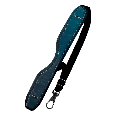 Correia AVS Regulavel Para Sax 5CM Almofadada Couro Legítimo