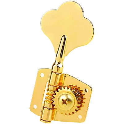 Tarraxa Avulsa Jazz Bass Dourada Para Contra Baixo Lado Direito