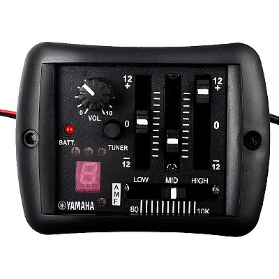 Pré Amplificador Yamaha Com Equalizador 3 Bandas Para Violão Apx Cpx