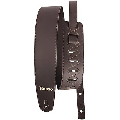 Correia Alça Basso Marrom Para Instrumentos Musicais Vintage VT-L-02