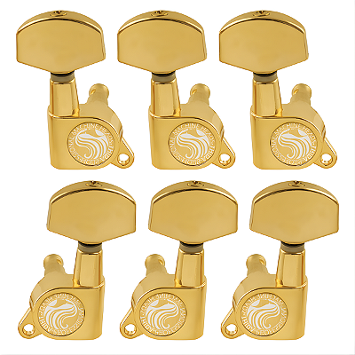 Tarraxas Blindadas Dourada Thida Para Guitarra Les Paul Violão Aço 3x3