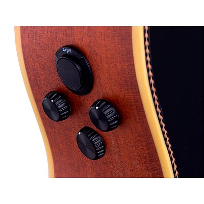Pré Amplificador Captação Dupla Rozini Para Violão Aço e Nylon