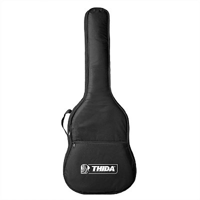 Bag Capa Para Violão Folk Semi Acolchoada Com Alça Dupla