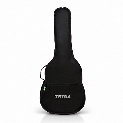 Capa Bag Simples Thida Para Violão Folk Com Alça Tira Colo