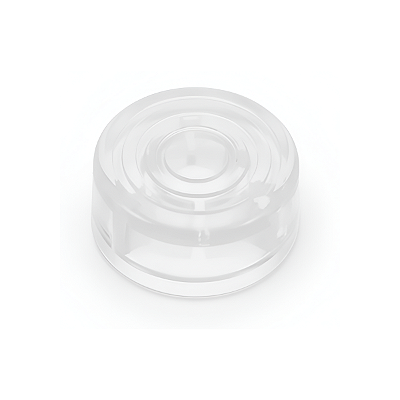 Botão Plástico Transparente Para Footswitch Pedal Topper