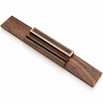 Cavelete em Madeira Rosewood Tie Block Plate Para Violão Nylon Clássico