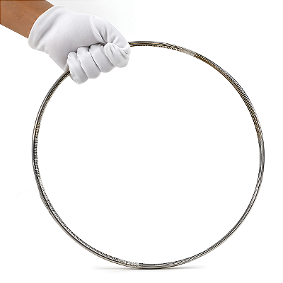 Trastes em Rolo Nickel Silver 18% Para Guitarra, Violão e Baixo - 3 Metros