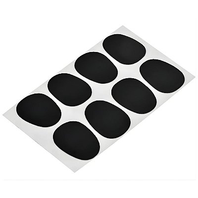 Kit com 08 Protetores De Boquilha Adesivos Para Saxofone Alto, Tenor e Barítono