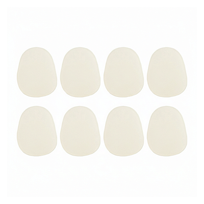 Kit com 08 Protetores Adesivos De Silicone Para Boquilha De Massa