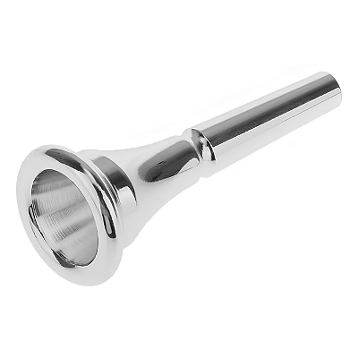 Bocal De Metal Cromado Profissional Para Trompa Francesa