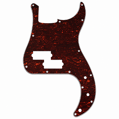 Escudo Red Tortoise Precision Bass 4 Cordas 13 Furos 4 Camadas
