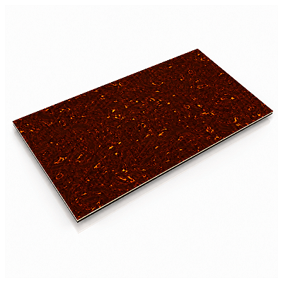 Chapa Placa Brown Tortoise Para Construção De Escudo Guitarra Contra Baixo Luthier