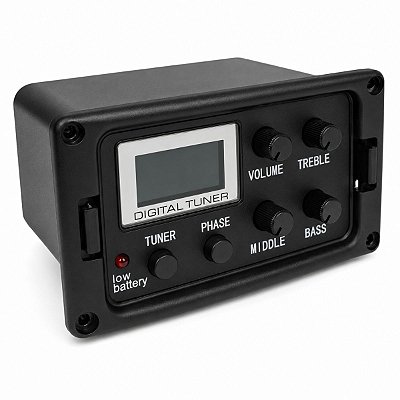 Pré Amplificador Para Violão Compatível Com Sistema Tagima TEQ-3 Equalizador 3 Bandas