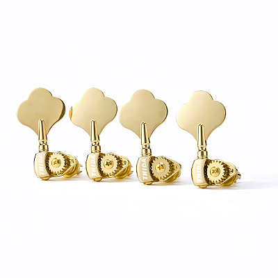 Tarraxas Thida Jazz Bass Vintage Engrenagem Aberta Dourada Para Contra Baixo 4 Cordas 4R