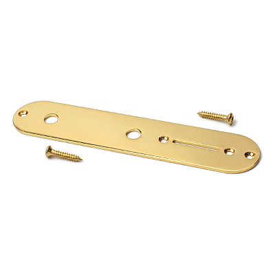 Control Plate Placa De Controle Dourada Para Guitarra Telecaster Vintage