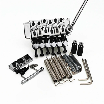 Ponte Thida Double Locking Tremolo Para Guitarra Floyd Style Com Lock Nut