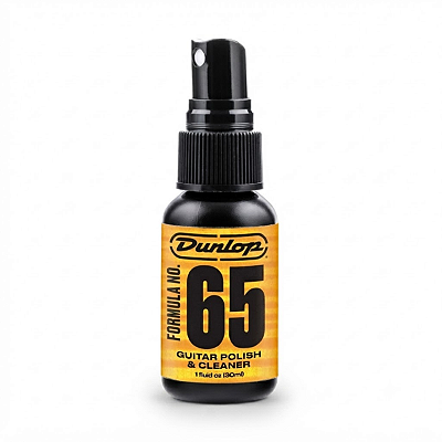 Limpador e Polidor Dunlop para Guitarra Violão e Baixo 30ml Formula 65