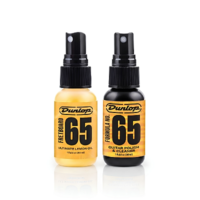 Kit Limpeza e Manutenção Dunlop para Guitarra Violão e Baixo Formula 65