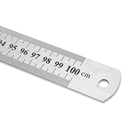 Régua Metálica 1 Metro para Luthieria e Manutenção de Instrumentos