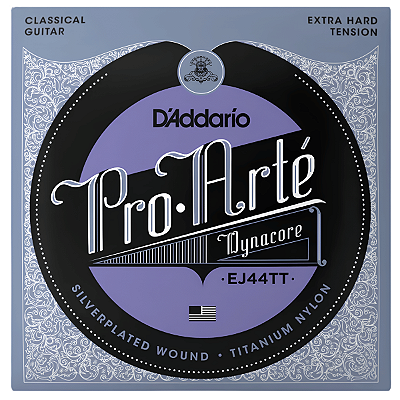 Jogo De Cordas Para Violão Nylon Daddario Extra Pesada Pro Arté EJ44TT