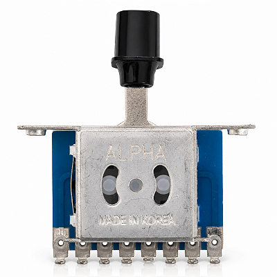 Kit Chave Seletora Alpha 3 Posições com Knob Top Hat para Telecaster