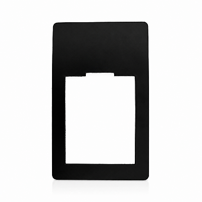 Moldura Adaptadora para Fishman Presys Pré Amp Violão 70x120mm G