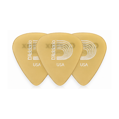 Kit 03 Palhetas Cortex 1.0mm Daddario Para Violão Guitarra