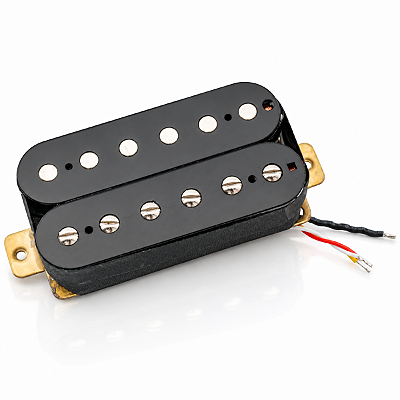 Captador Humbucker Guitarra Ponte Cerâmico 16K 52mm Coil Split Preto