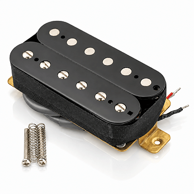 Captador Humbucker Para Guitarra Braço Alnico V 7.2K Vintage 4 Fios Preto