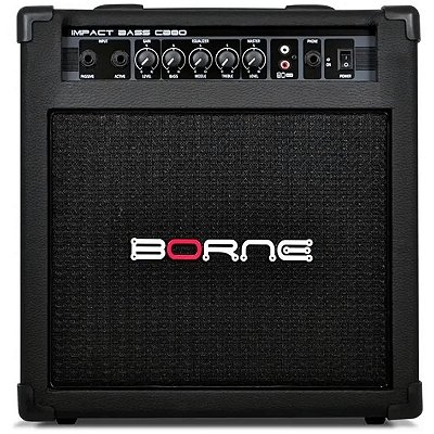 Amplificador Para Contra Baixo Borne Impact Bass CB80 30w