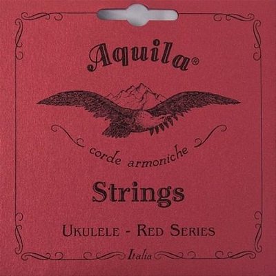 Jogo de Cordas Para Ukulele Aquila Soprano Red Series