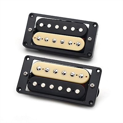 Set Captadores Humbucker Cerâmico Para Guitarra Les Paul Sg