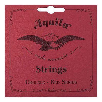 Jogo de Cordas Para Ukulele Aquila Concert Red Series