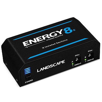 Fonte Chaveada Para 10 Pedais 2000ma Landscape Energy 8s