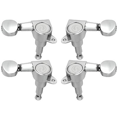 Tarraxas Blindada Cromada Para Ukulele Custom Sound CMH-104