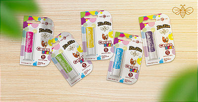 PROTETOR LABIAL CACAU KIDS  FPS15  (contém 3,5g cada)