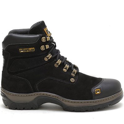 bota caterpillar masculina preta