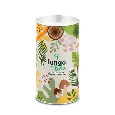 Fungo na Lata - Kit Experiência para Cultivo de Shimeji Rosa