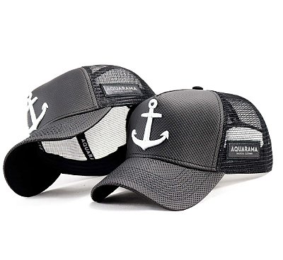 Boné Âncora Silver