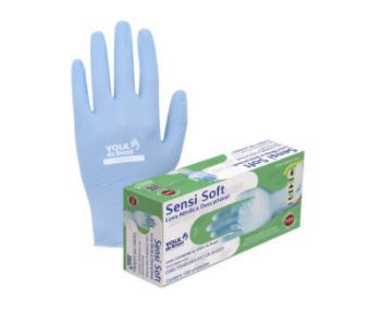 Luva Nitrílica Descartável Sensi Soft Ca 35633