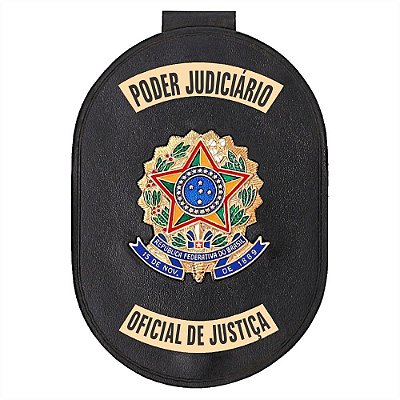 Distintivo de Oficial de Justiça