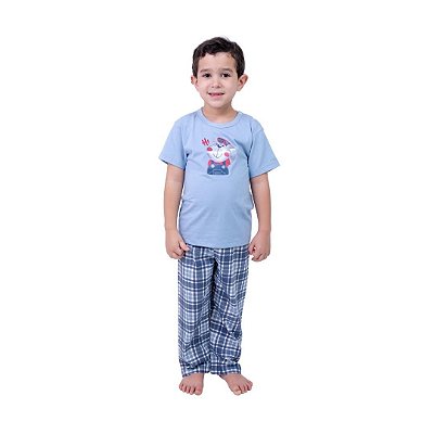 Pijama Longo Infantil Masculino Bear
