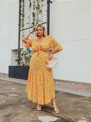 Vestido Longo Laço Busto