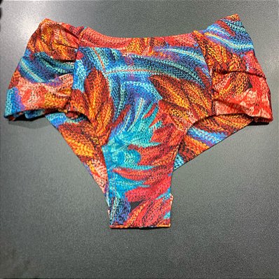 Calcinha Praia Estampada Plus Size