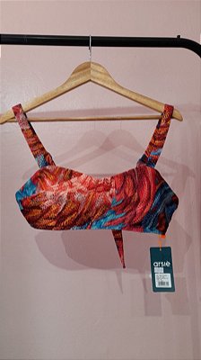 Top Praia Reto Alca Regulaveis Plus Size